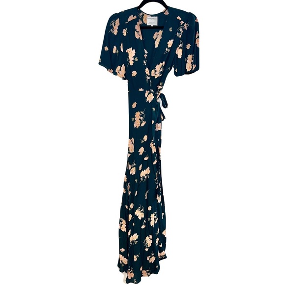 Privacy Please Plaza Kimono Dress in Sequoia Green SMALL - Picture 4 of 7